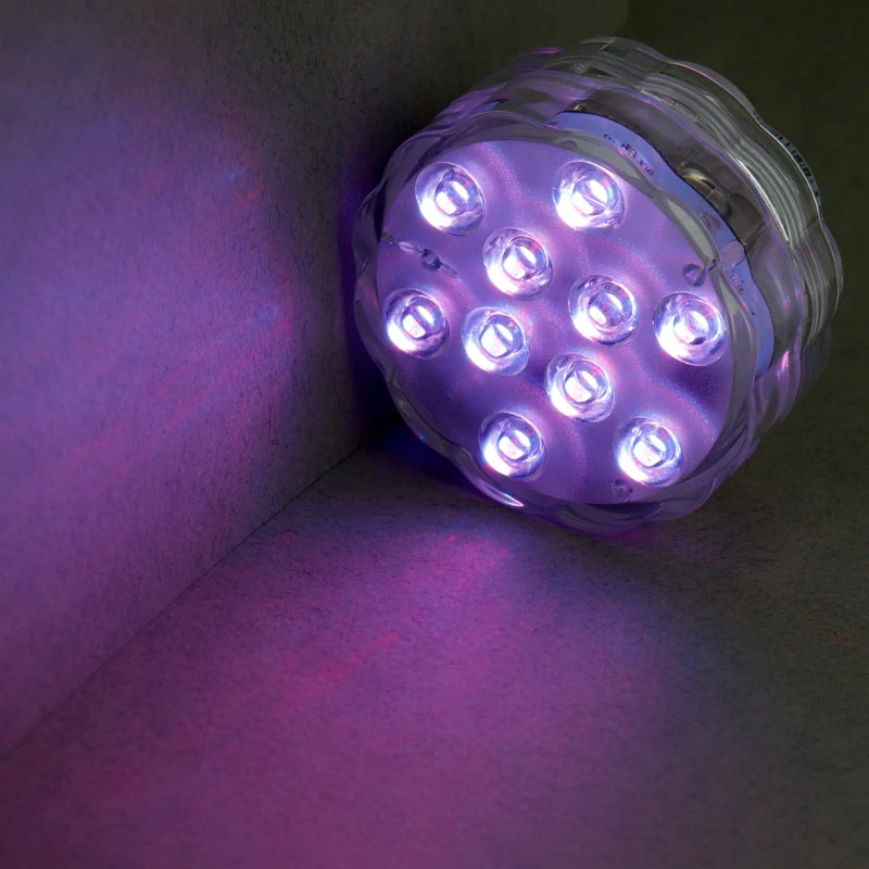 لامپ رقص نور LED RGB Submersible Light + ریموت کنترل