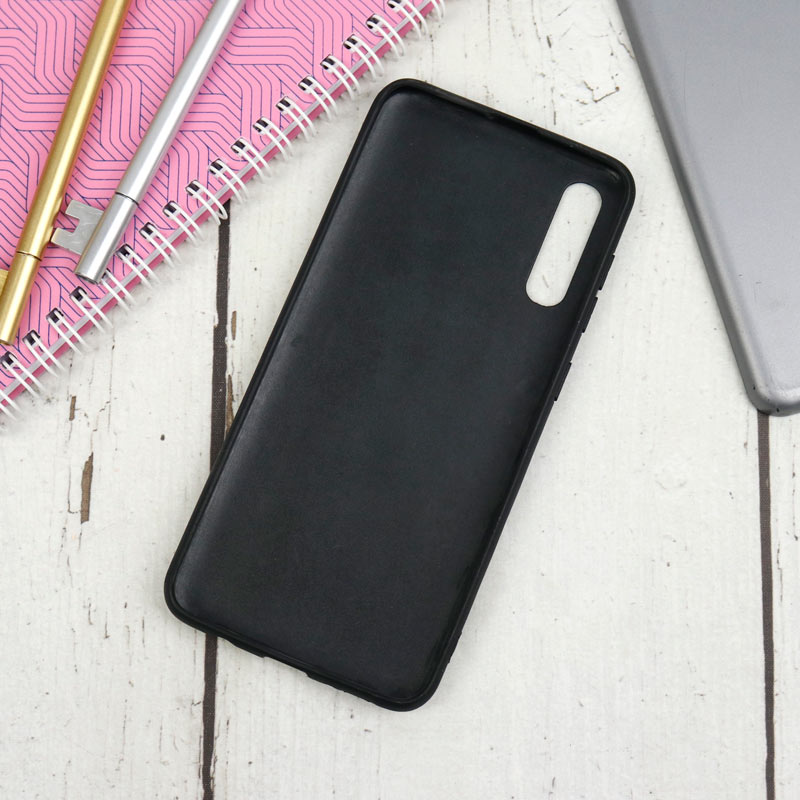 قاب چرمی پوست ماری Samsung Galaxy A50s سرمه ای