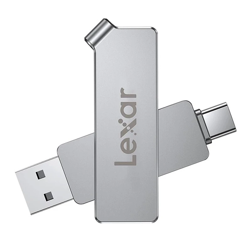 فلش 256 گیگ لکسار Lexar JumpDrive D30c OTG Type-C USB3.1
