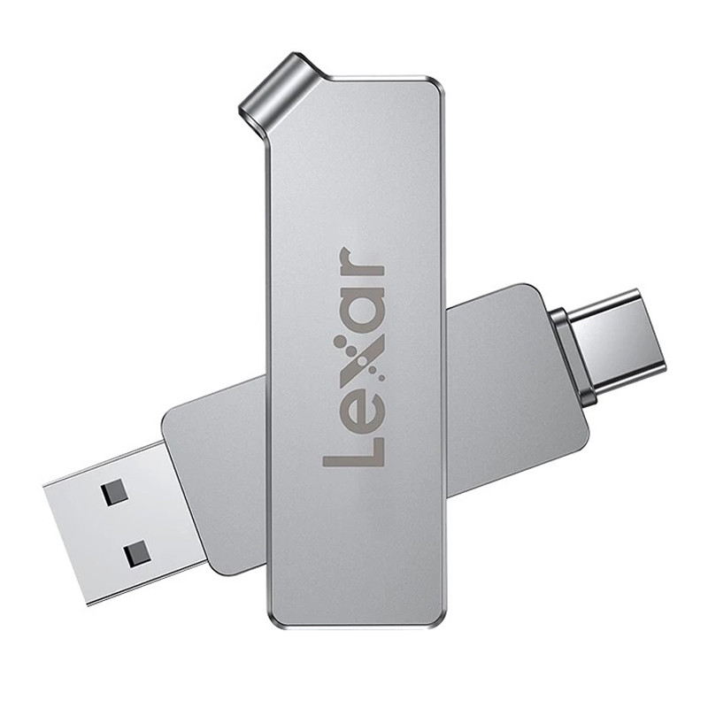 فلش 256 گیگ لکسار Lexar JumpDrive D30c OTG Type-C USB3.1