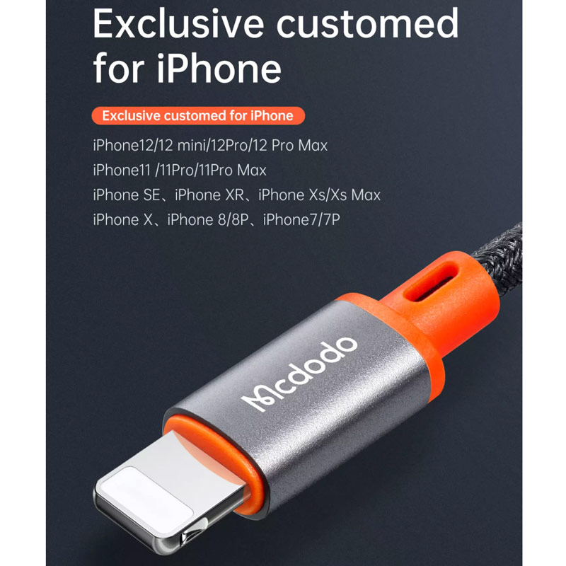 کابل تبدیل Mcdodo CA-0780 Lightning To AUX 1.2m