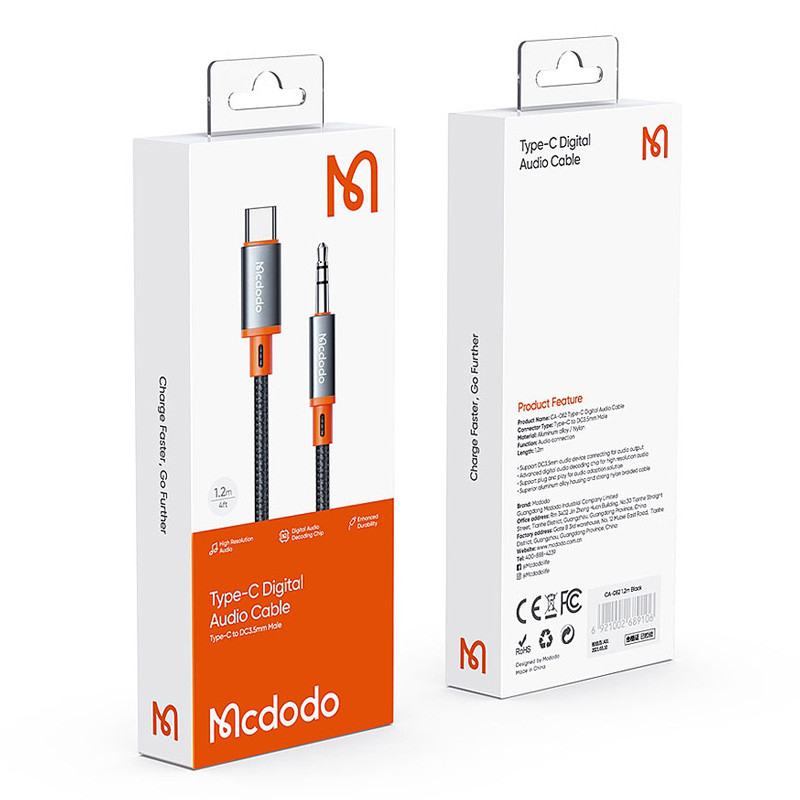 کابل تبدیل Mcdodo CA-0820 Type-C To AUX 1.2m