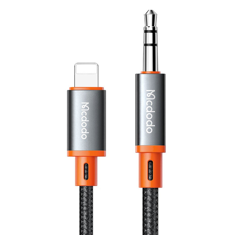 کابل تبدیل فنری Mcdodo CA-0890 Lightning To AUX 1.8m