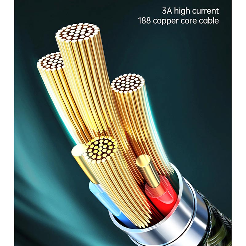 کابل آیفونی فست شارژ Mcdodo CA-8063 3A 1.8m