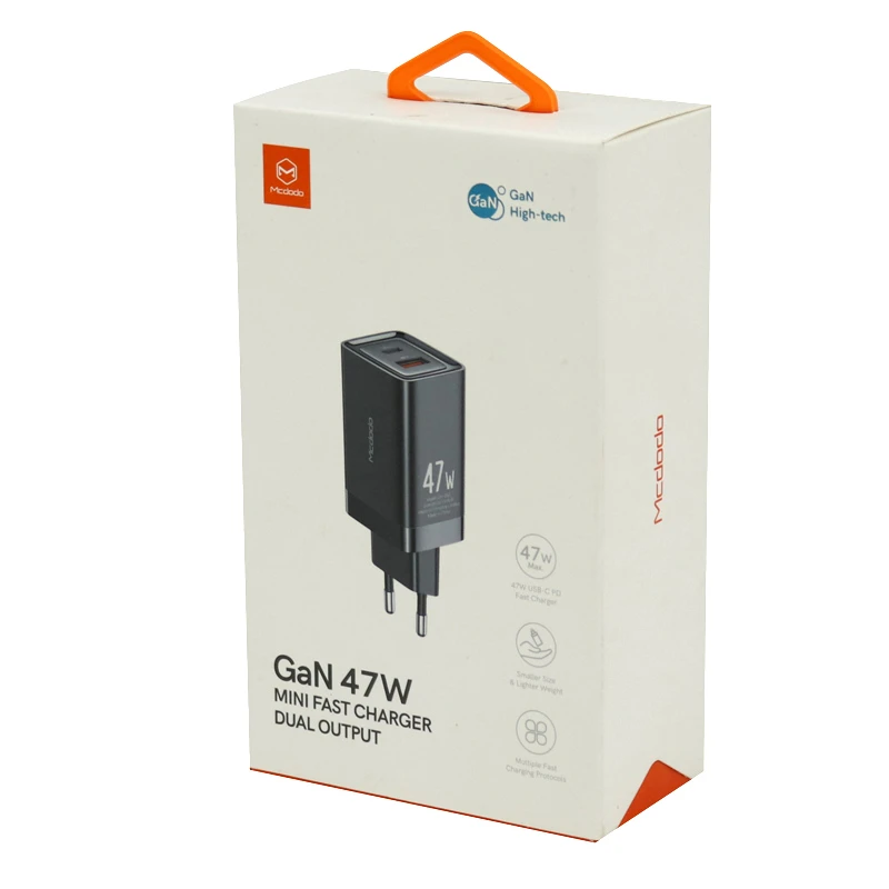 کلگی فست شارژ Mcdodo CH-858 GaN 2Port 5A QC4 PD 47W