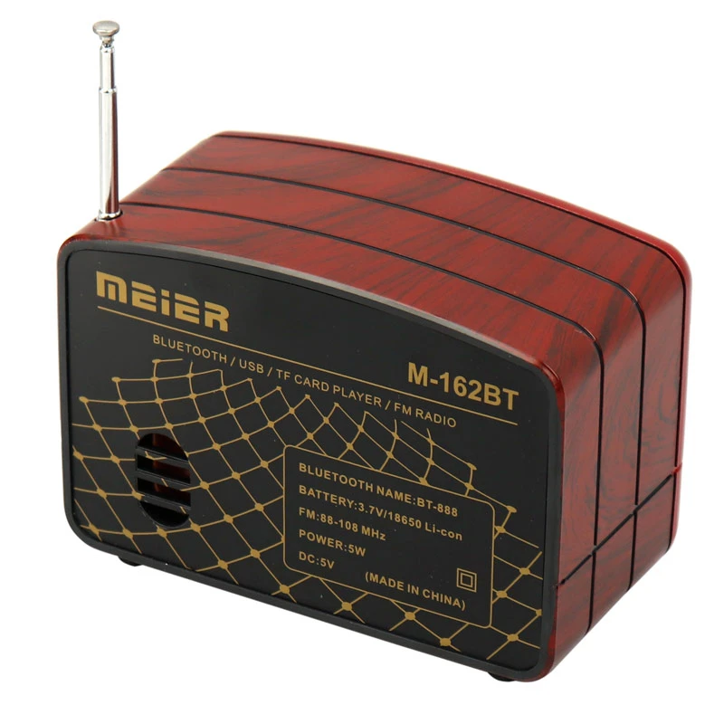 رادیو اسپیکر بلوتوثی رم و فلش خور Meier M-162BT