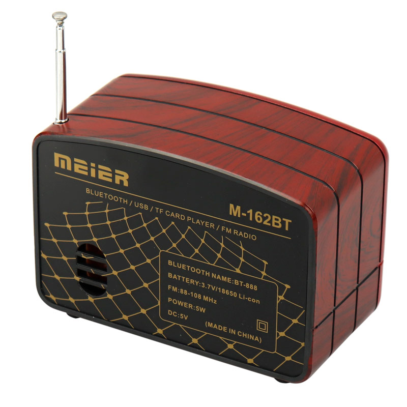 رادیو اسپیکر بلوتوثی رم و فلش خور Meier M-162BT