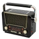 رادیو اسپیکر بلوتوثی رم و فلش خور خورشیدی Meier M-527BT-S