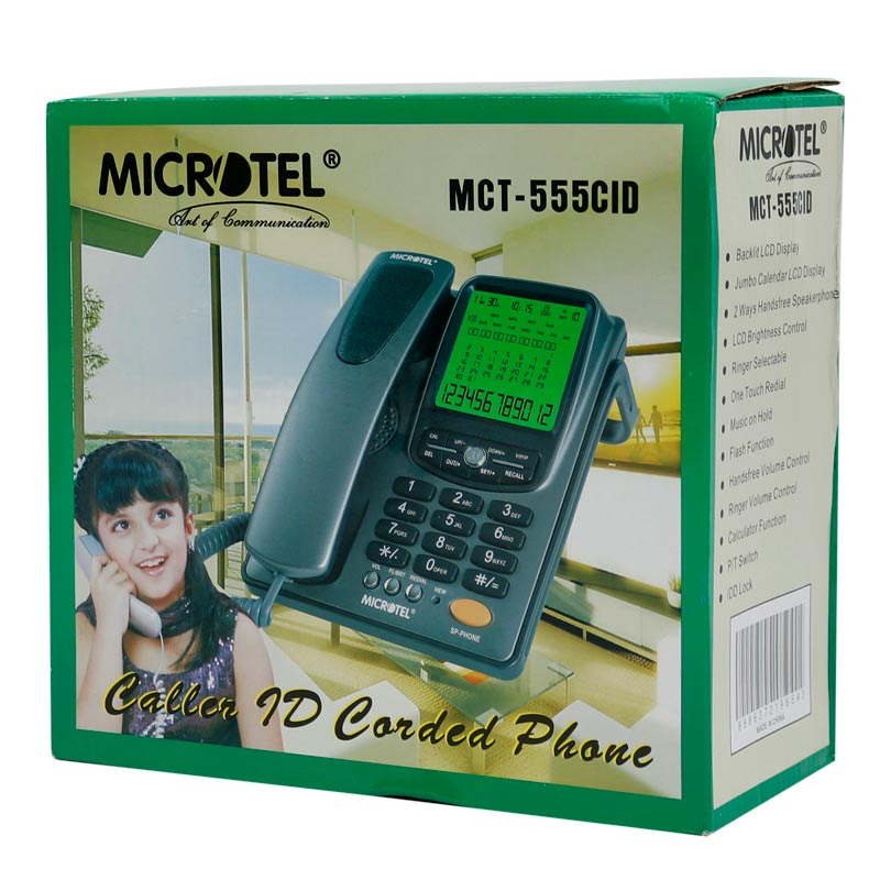 تلفن رومیزی میکروتل Microtel MCT-555CID