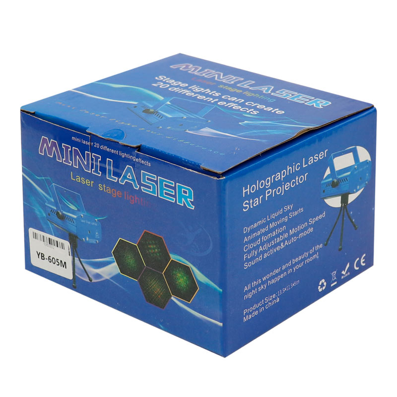 لیزر رقص نور Mini Laser Stage Lighting YB-605M