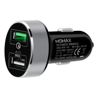 شارژر فندکی فست شارژ Momax UC9 QC3.0 3A 30W