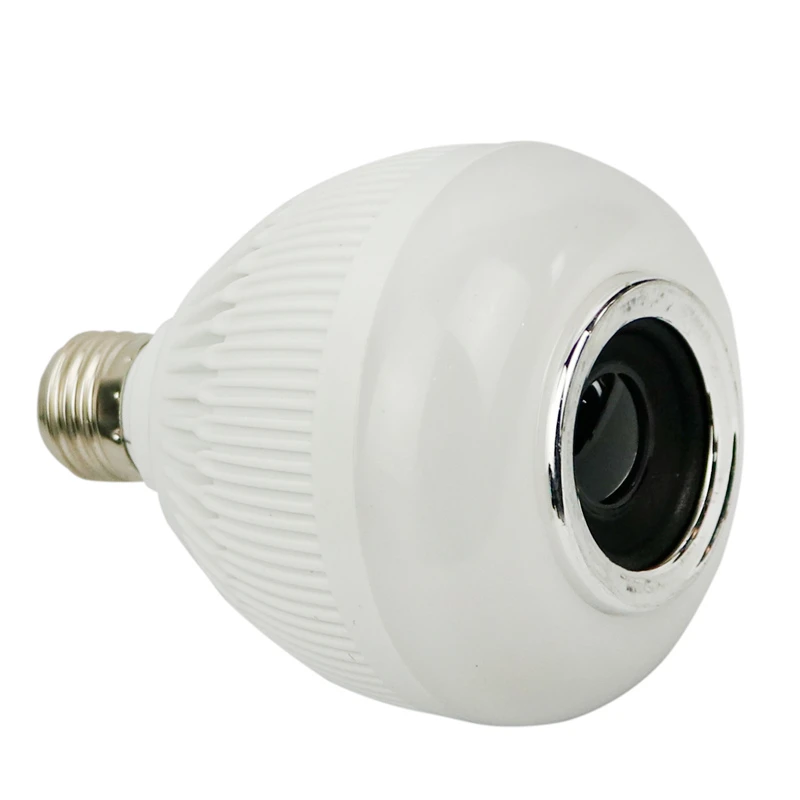 لامپ اسپیکر دار بلوتوثی 12 وات Music Bulb WJ-L2 RGB پایه E27 + ریموت کنترل