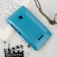 کیف اورجینال کلاسوری Sparkle نیلکین Microsoft Lumia 435 آبی