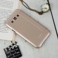 کیف اورجینال کلاسوری Sparkle نیلکین Samsung Galaxy E7 طلایی