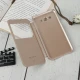 کیف اورجینال کلاسوری Sparkle نیلکین Samsung Galaxy E7 طلایی