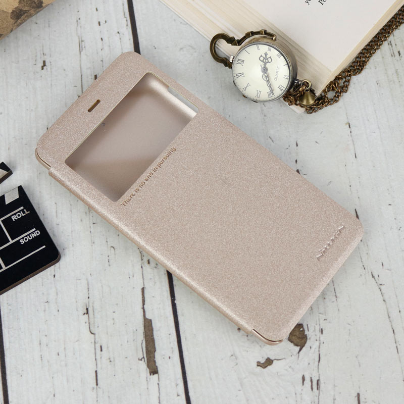 کیف اورجینال کلاسوری Sparkle نیلکین Xiaomi Mi 5s طلایی
