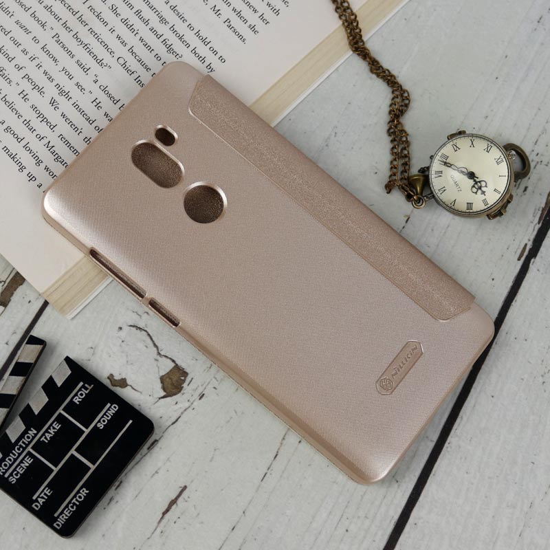 کیف اورجینال کلاسوری Sparkle نیلکین Xiaomi Mi 5s Plus طلایی
