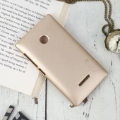 قاب اورجینال ضدضربه Super Frosted نیلکین Microsoft Lumia 435 طلایی