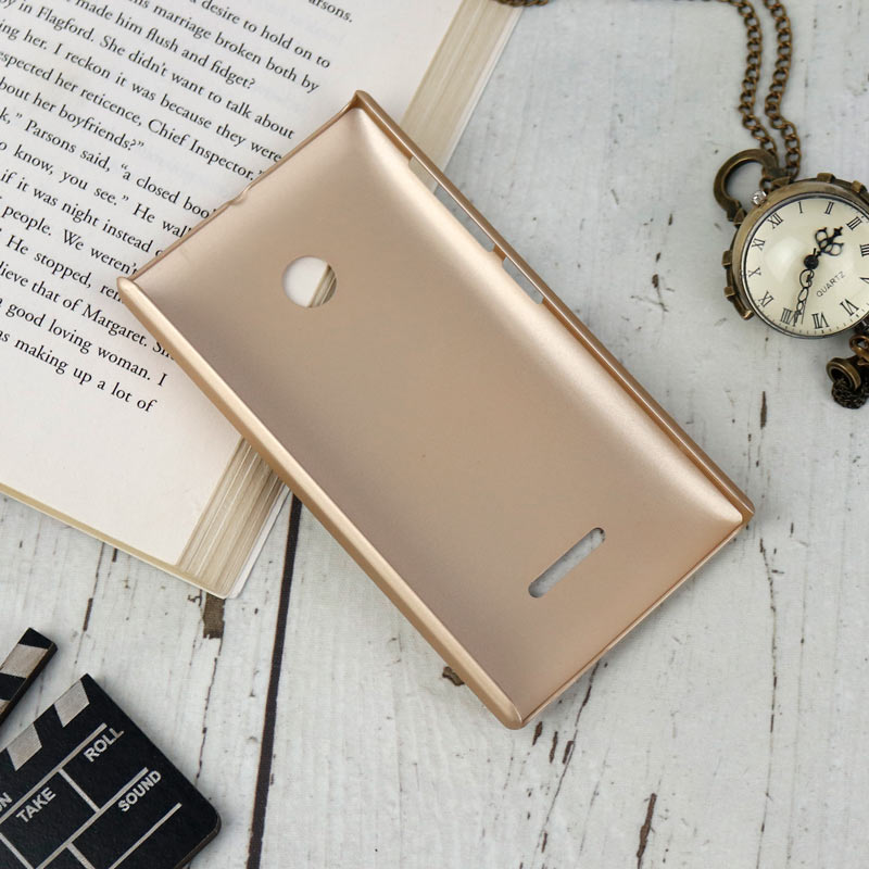 قاب اورجینال ضدضربه Super Frosted نیلکین Microsoft Lumia 435 طلایی