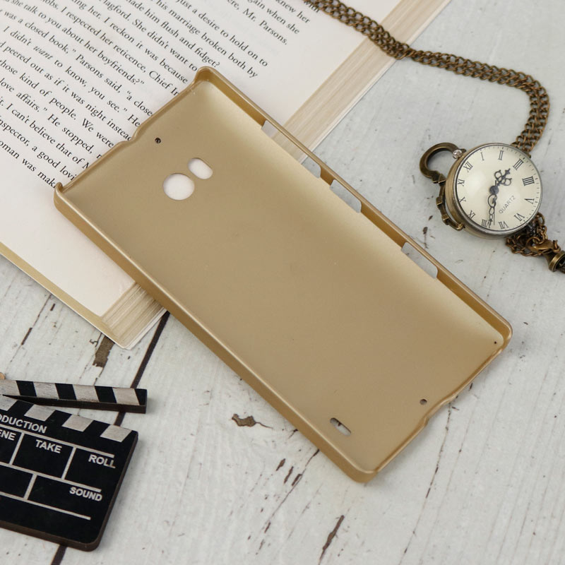 قاب اورجینال ضدضربه Super Frosted نیلکین Nokia Lumia 930 طلایی