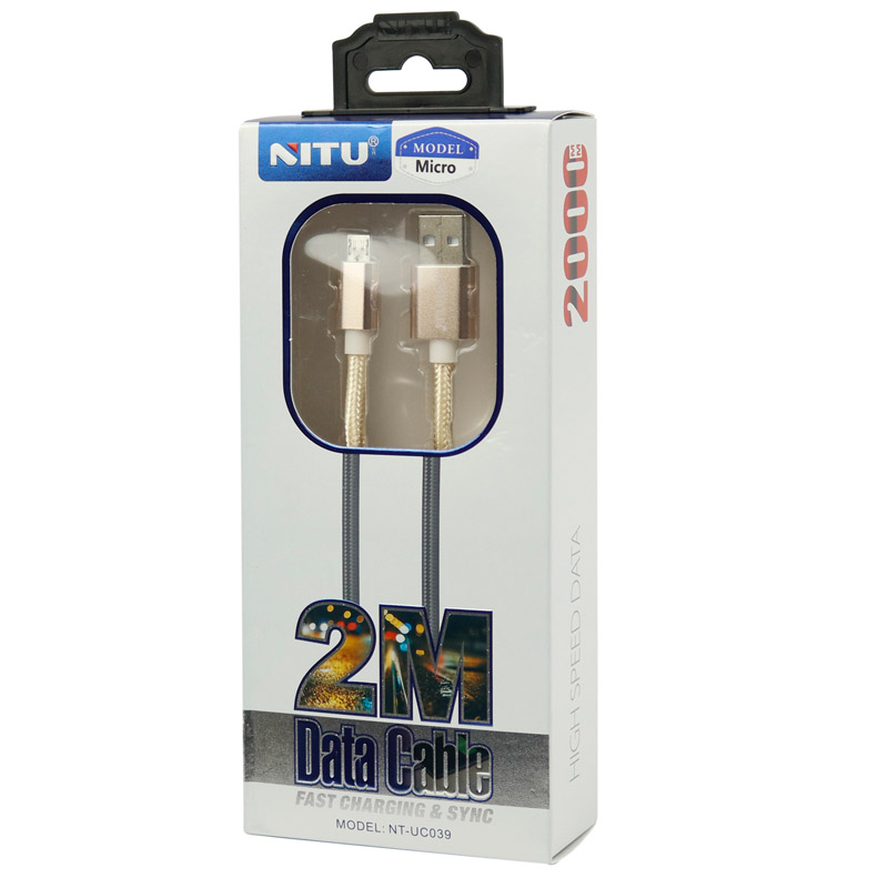کابل میکرو یو اس بی Nitu NT-UC039 2m