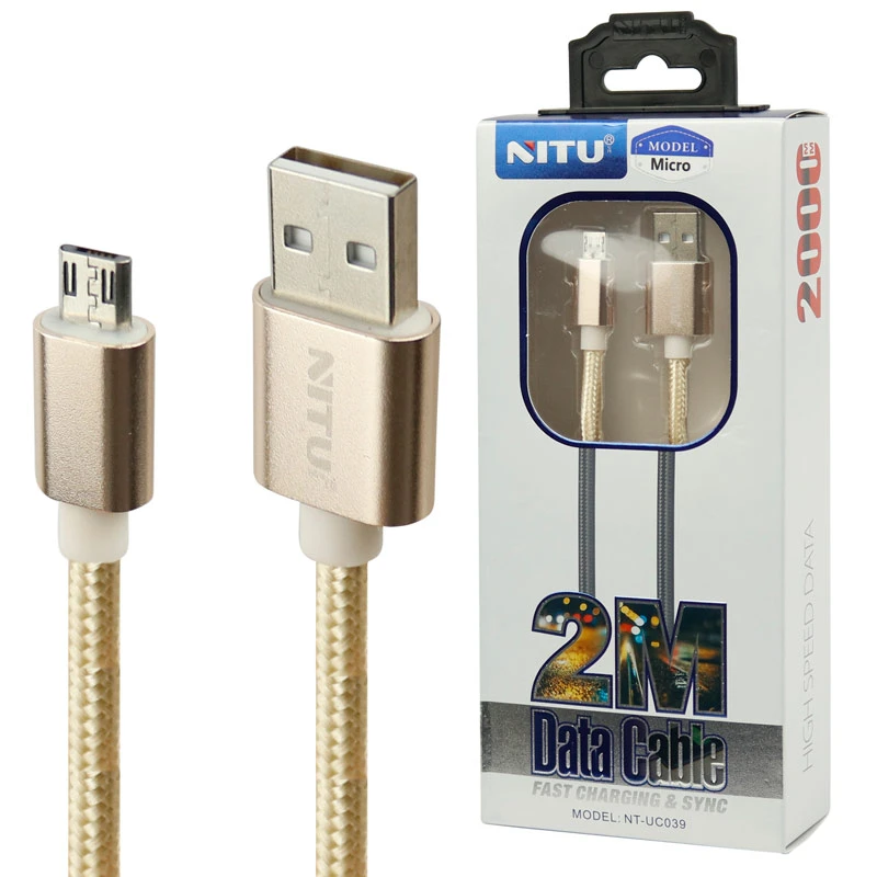 کابل میکرو یو اس بی نیتو NT-UC039 طول 2 متر