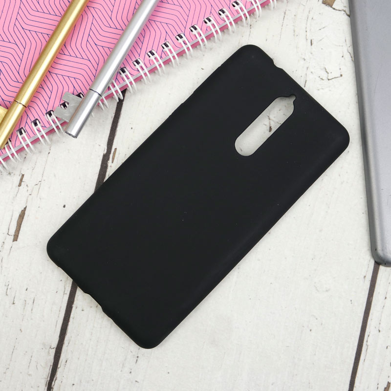 قاب ژله ای سیلیکونی Nokia 8 مشکی