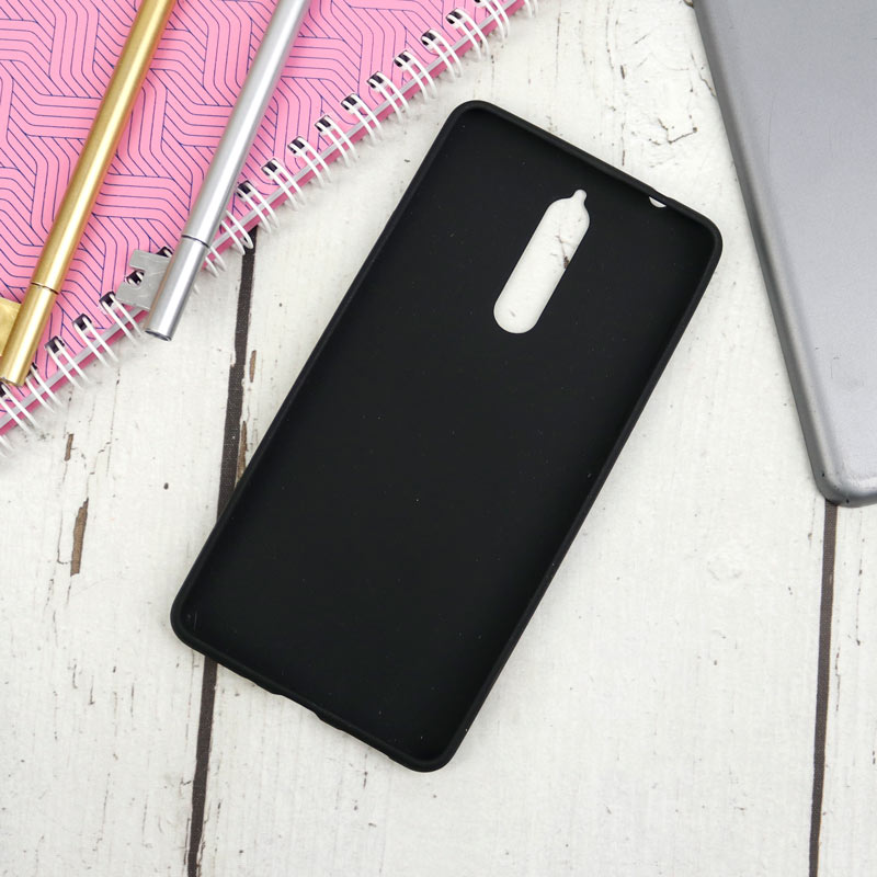 قاب ژله ای سیلیکونی Nokia 8 مشکی