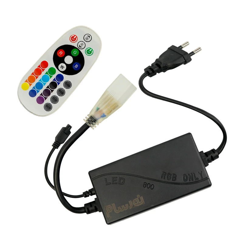 سوکت ریسه RGB نورسام + ریموت کنترل