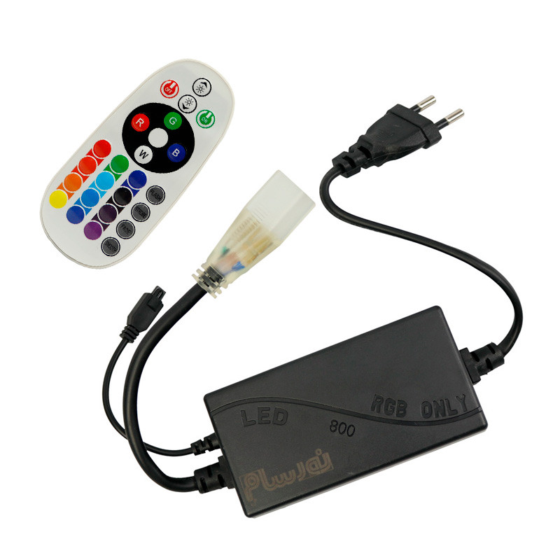 سوکت ریسه RGB نورسام + ریموت کنترل