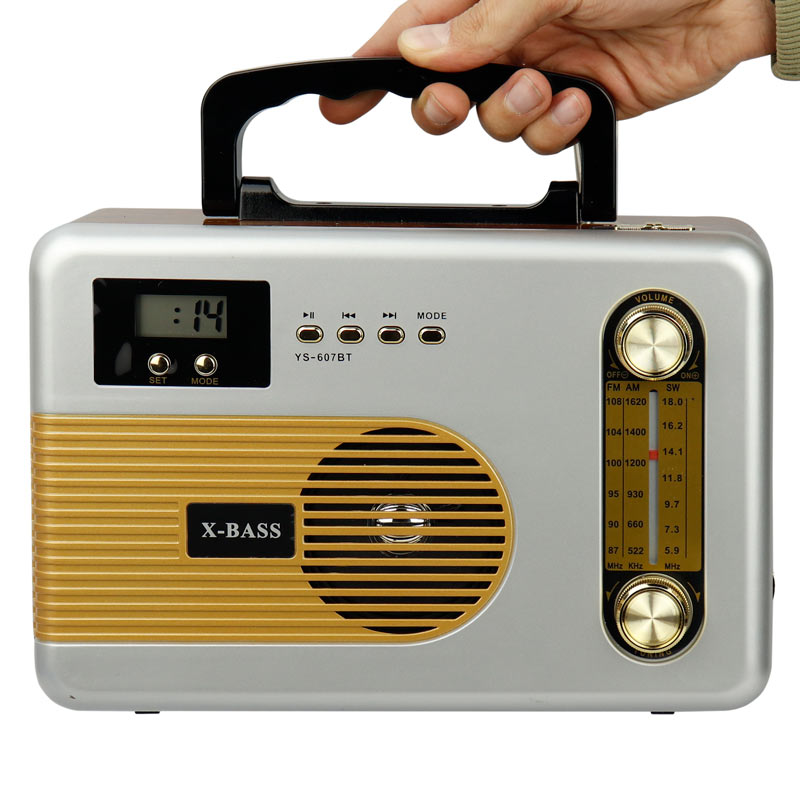 رادیو اسپیکر بلوتوثی رم و فلش خور Novo A-6087T
