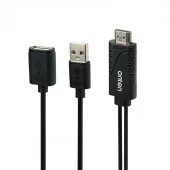 کابل تبدیل USB به Onten OTN-7562S HDMI طول 1 متر