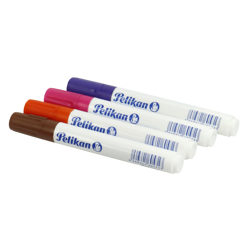 ماژیک وایت برد پلیکان نوک تخت رنگی Pelikan 418M/10 939927 بسته 10 عددی