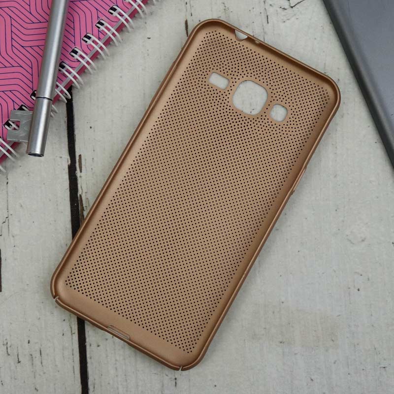 قاب گوشی Perfect سامسونگ Samsung Galaxy J3 2016 طلایی