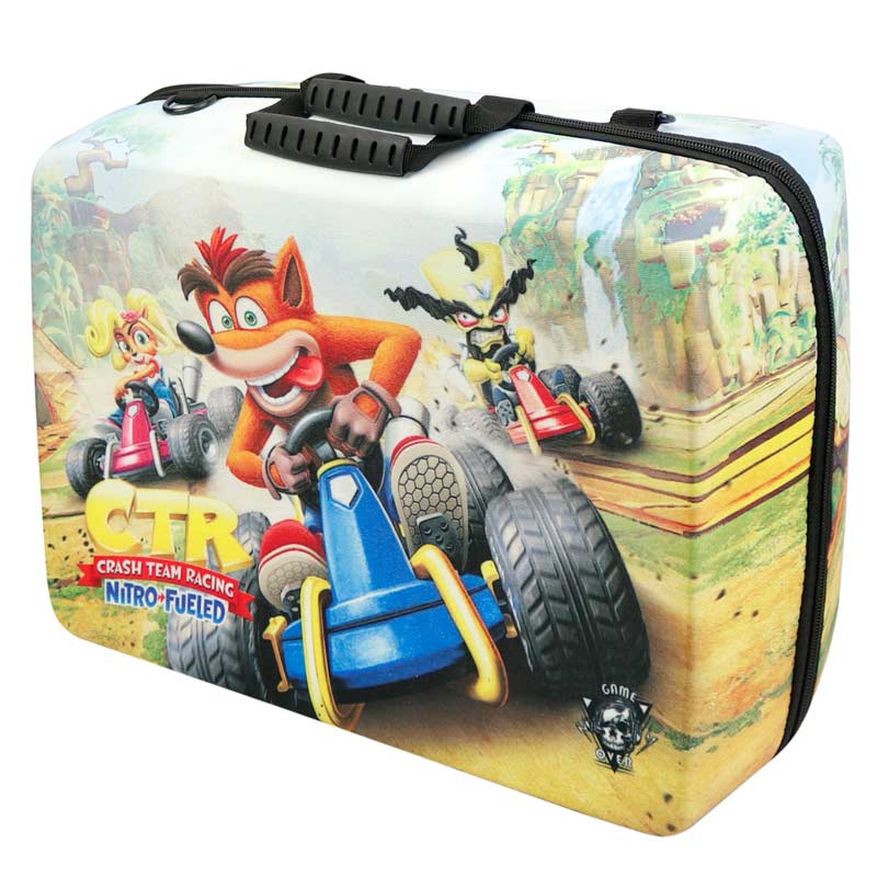 کیف کنسول بازی PS5 طرح Crash Team Racing