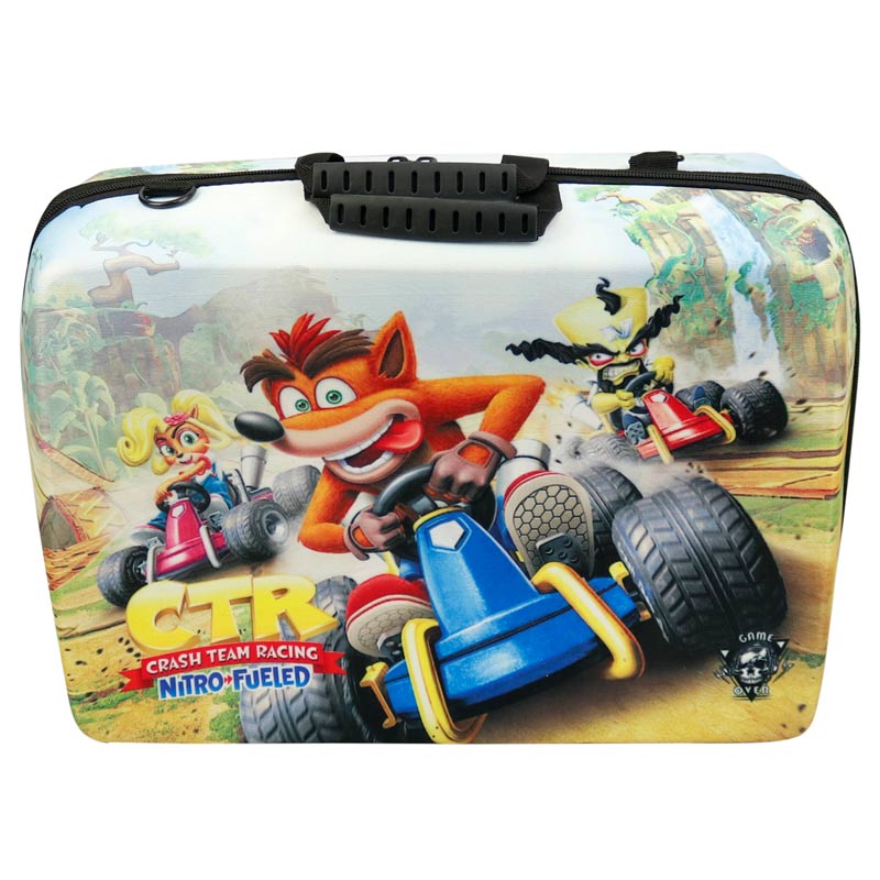 کیف کنسول بازی PS5 طرح Crash Team Racing