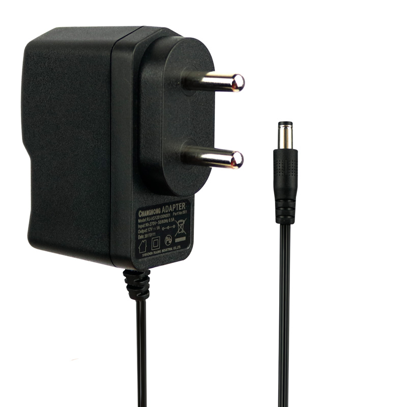 آداپتور مودم RJ-AS120 12V 1A شرینک + تبدیل 2 به 2