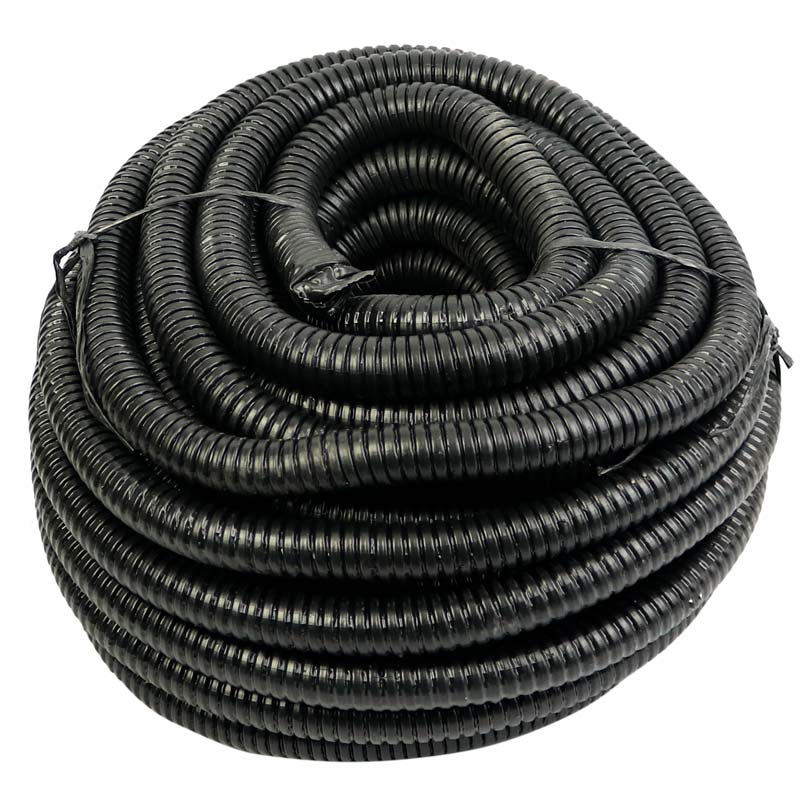 لوله فلکسی خرطومی روکش دار فلزی سایز 21 متراژ 25 متر Rahrod