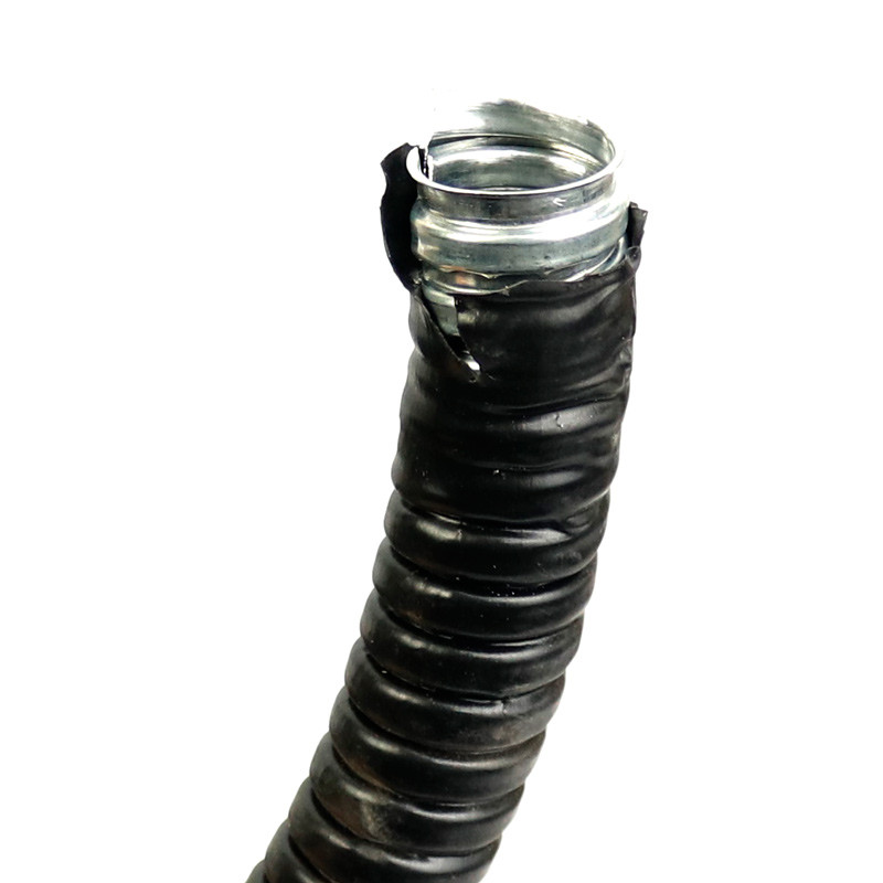 لوله فلکسی خرطومی روکش دار فلزی سایز 21 متراژ 25 متر Rahrod