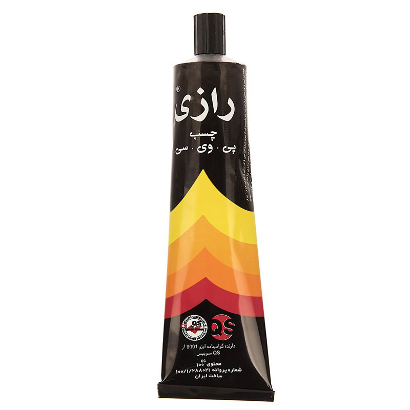 چسب پی وی سی رازی حجم 100 گرم