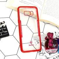 قاب ژله ای دور رنگی بیسوس Samsung Galaxy S8 Plus قرمز