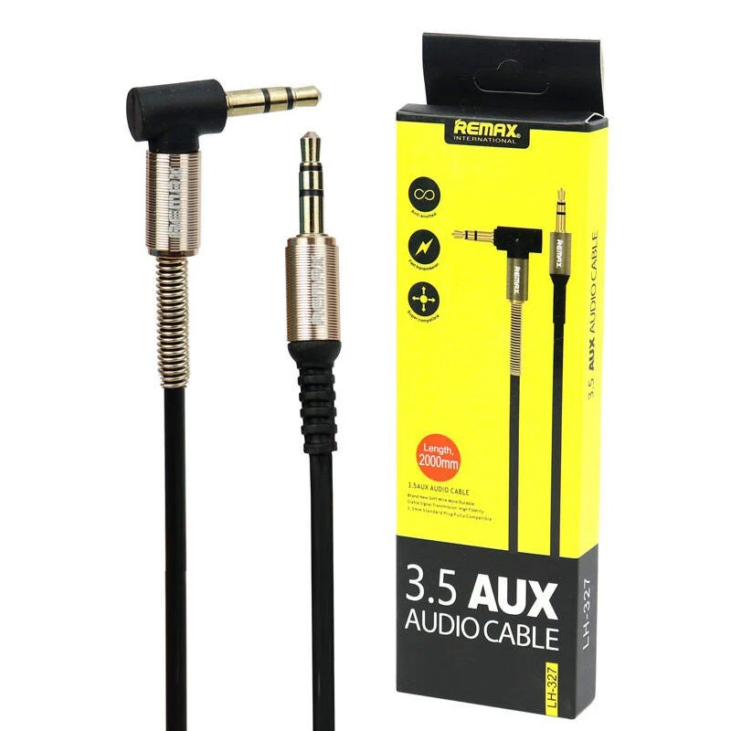 کابل AUX ریمکس LH-327 یکسر L طول 2 متر