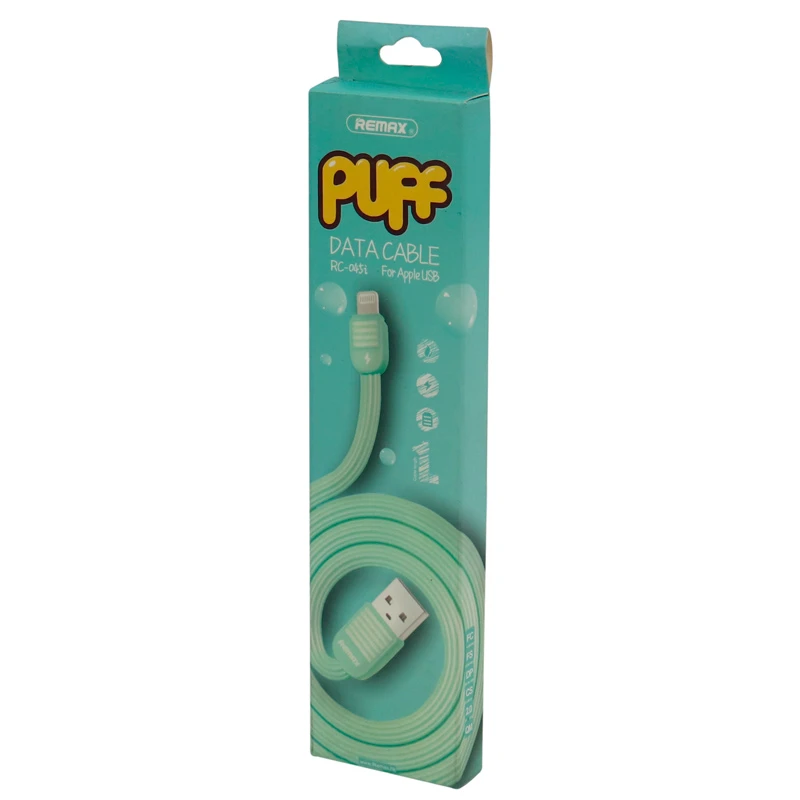 کابل لایتنینگ 2 آمپر ریمکس Puff RC-045i طول 1 متر