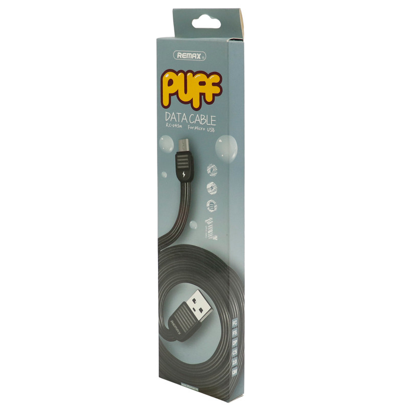 کابل میکرو یو اس بی Remax Puff RC-045m 2A 1m