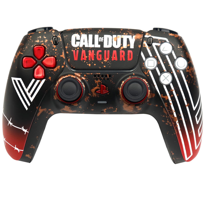 دسته بی سیم اورجینال SONY PlayStation 5 DualSense Costume Edition طرح Call of Duty Vanguard