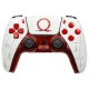 دسته بی سیم اورجینال SONY PlayStation 5 DualSense Costume Edition طرح God of war red logo