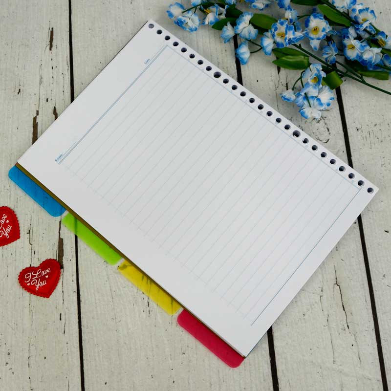 کاغذ کلاسوری 100 برگ