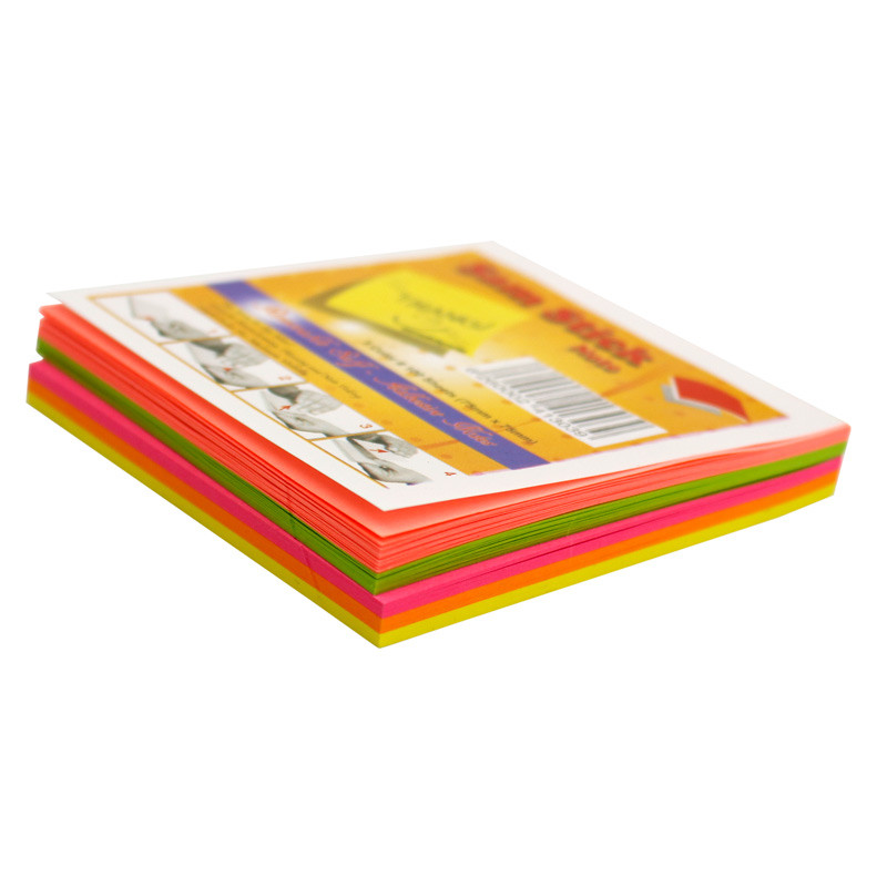 کاغذ یادداشت چسب دار Sam 7.5*7.5cm بسته 100 برگی