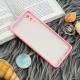 قاب چرمی هولوگرامی پاپ سوکت دار Samsung Galaxy A02 صورتی