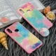 قاب چرمی هولوگرامی پاپ سوکت دار Samsung Galaxy A10s صورتی
